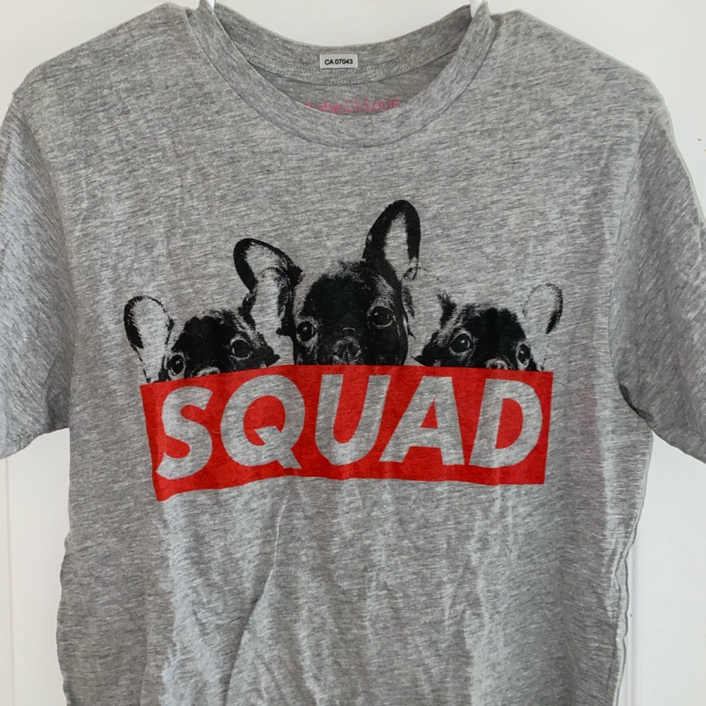 “Squad” Puppy Crop Top